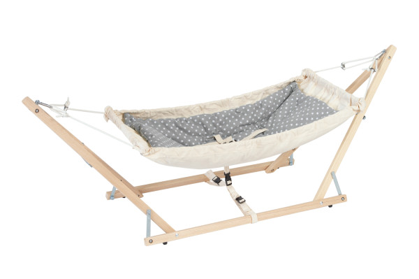 2 in 1 Royal Set: Babyhammock Koala incl. stand (TÜV-certificate) & Inlay Sunny